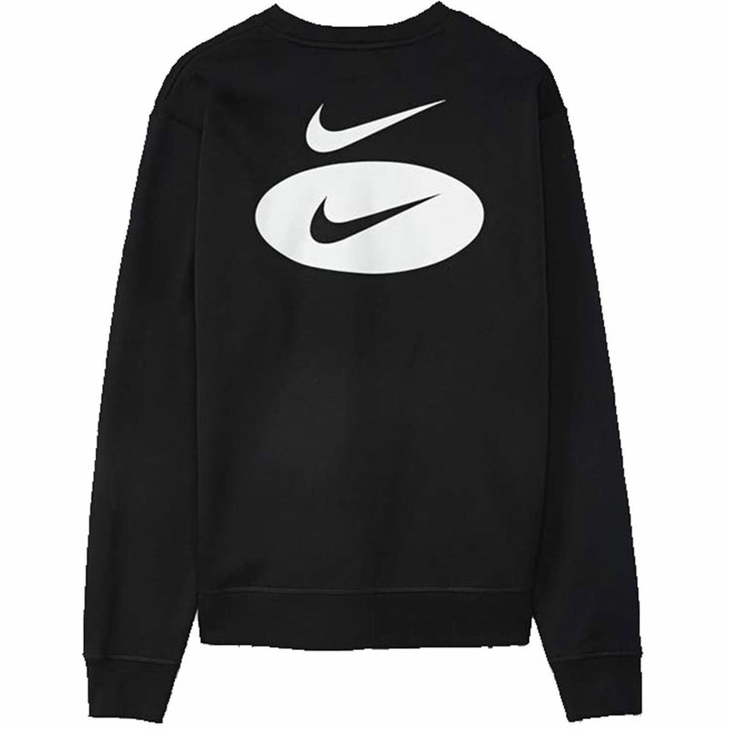 Nike Without Hood Swoosh League Men's Sweatshirt - Black - product view 7