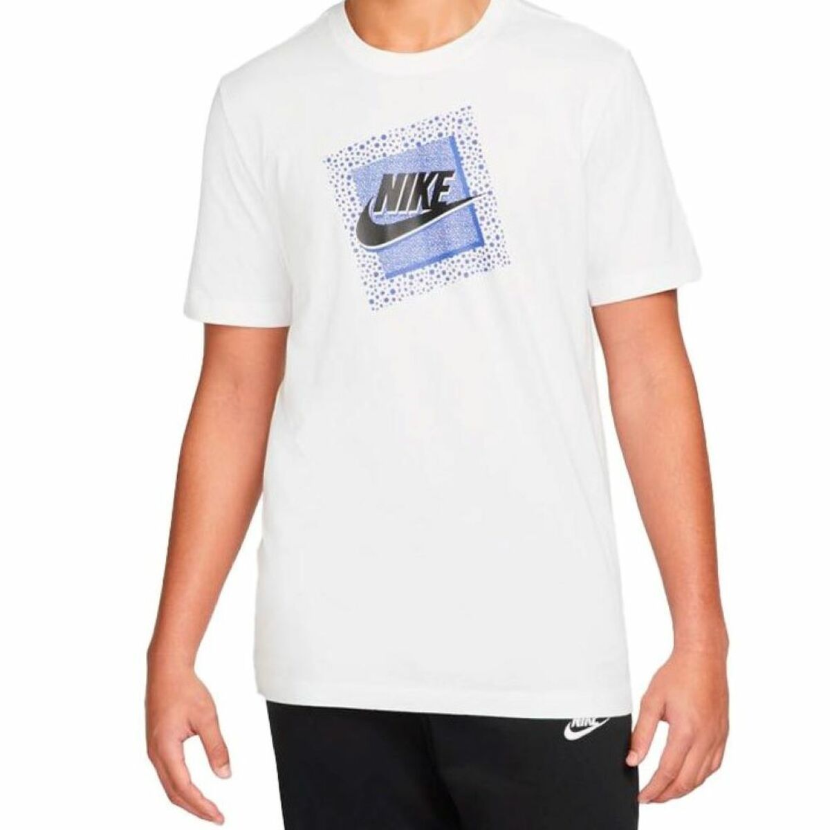 Nike 3 MO Franchise 1 DN5260 100 Men's T-Shirt - White - product view 2