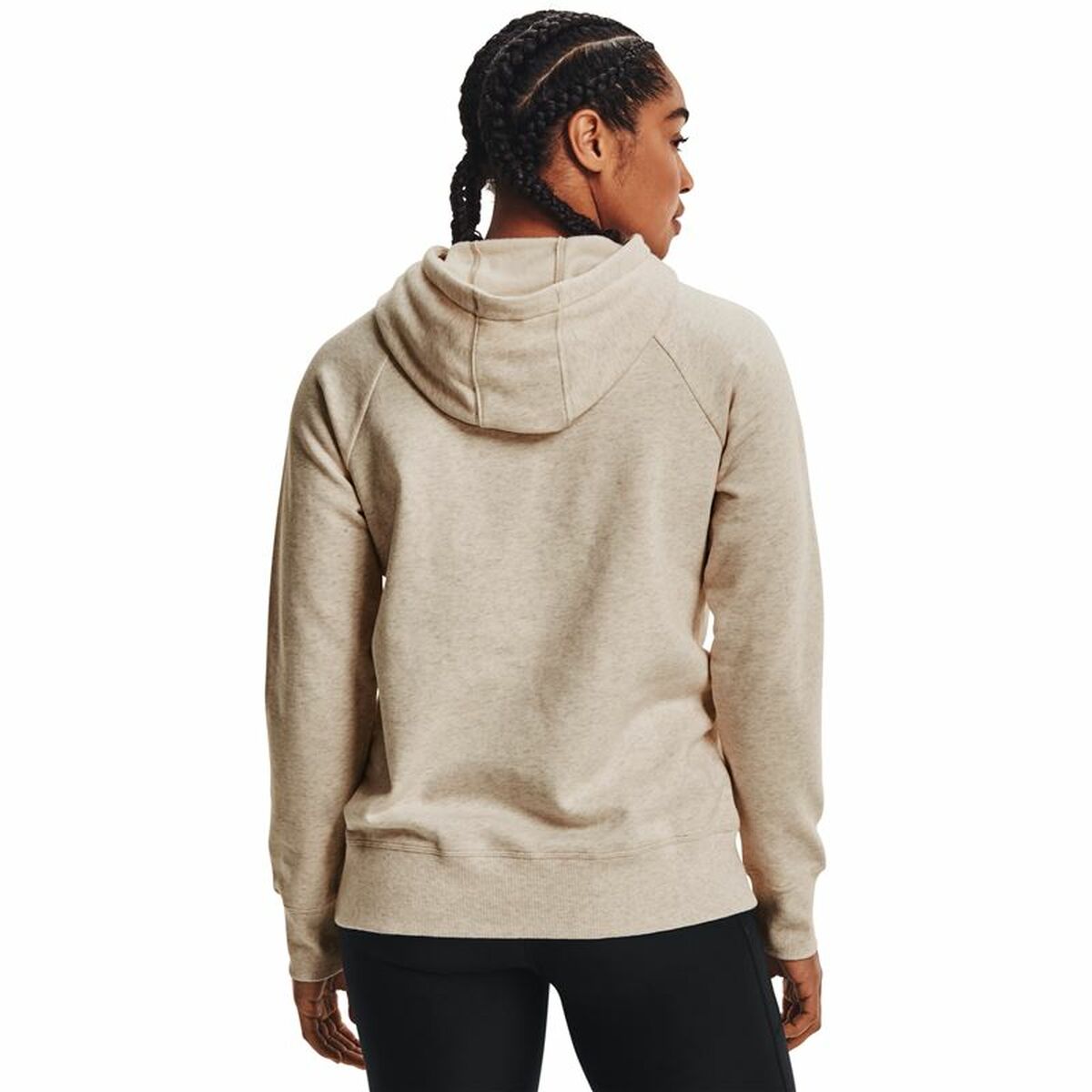Women’s Hoodie Under Armour Rival Fleece Beige