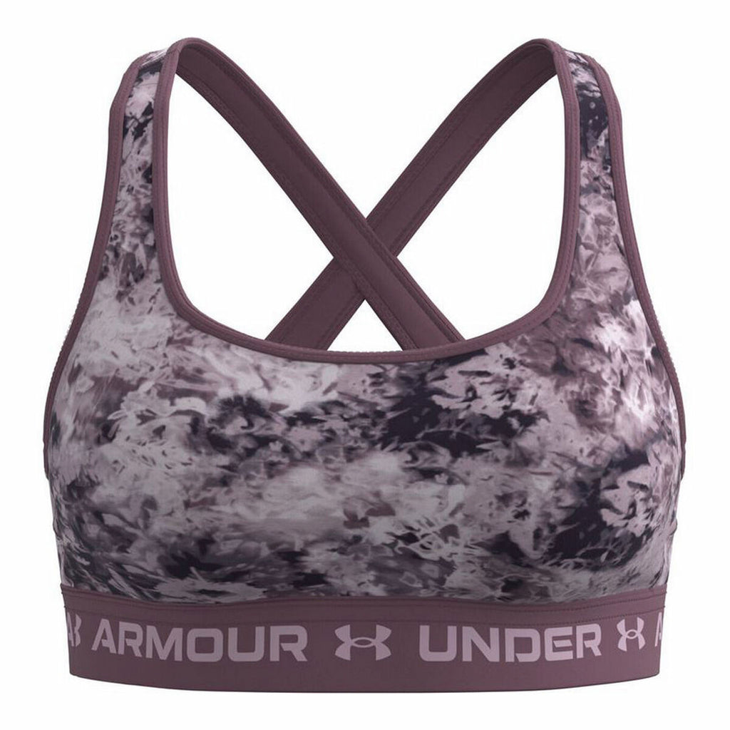 Under Armour Sports Bra Mid Crossback Women's Sports Bra - Brown