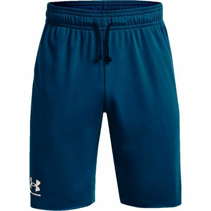 Under Armour Herren Sportshorts Rival Terry Blau