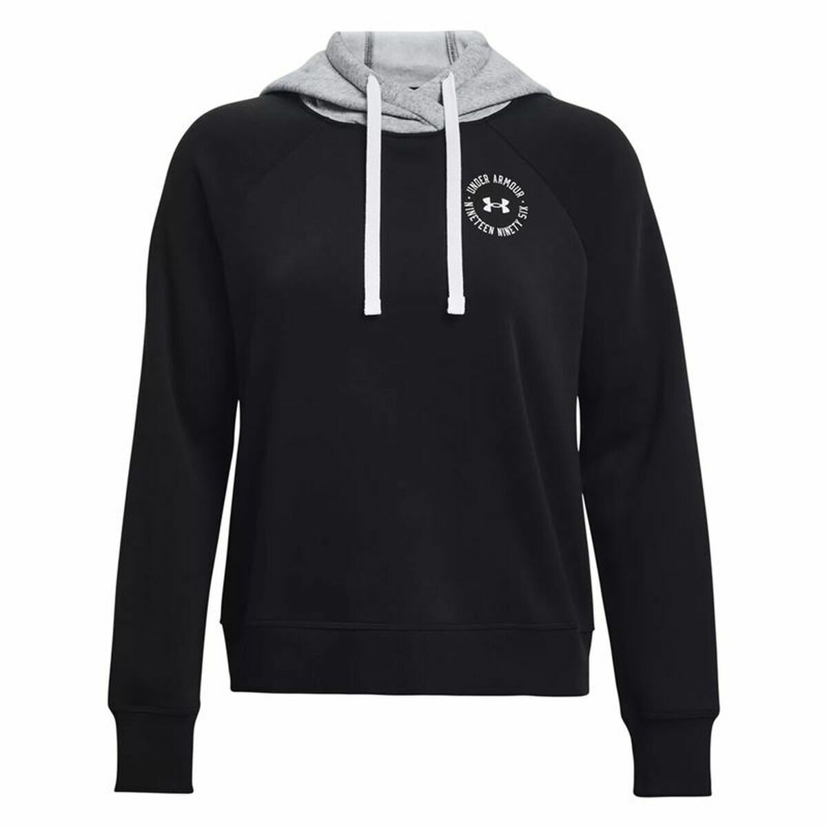 Under Armour Herren Hoodie Rival Fleece CB Schwarz – Produktansicht 6