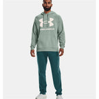 Men’s Hoodie Under Armour Rival Big Logo Green