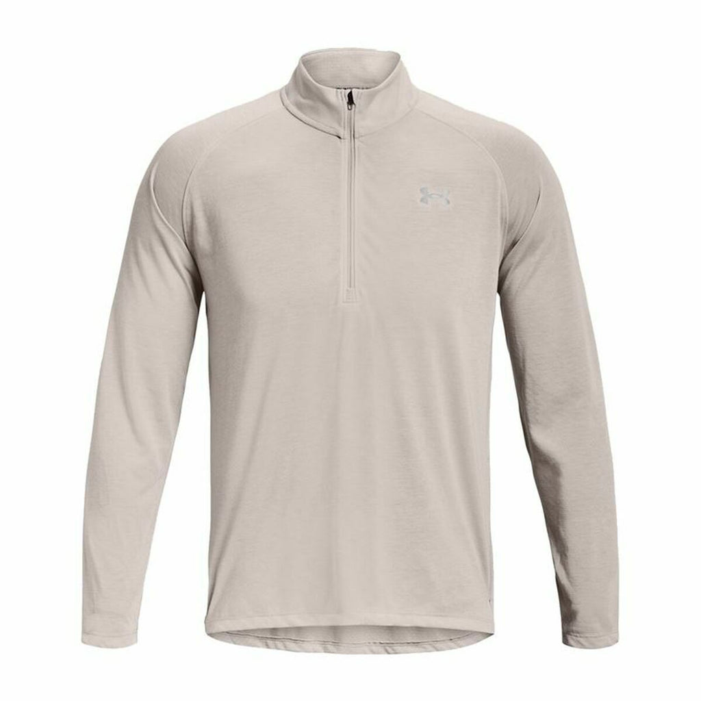 Under Armour Herren-Langarm-T-Shirt Streaker Run Beige – Produktansicht 1