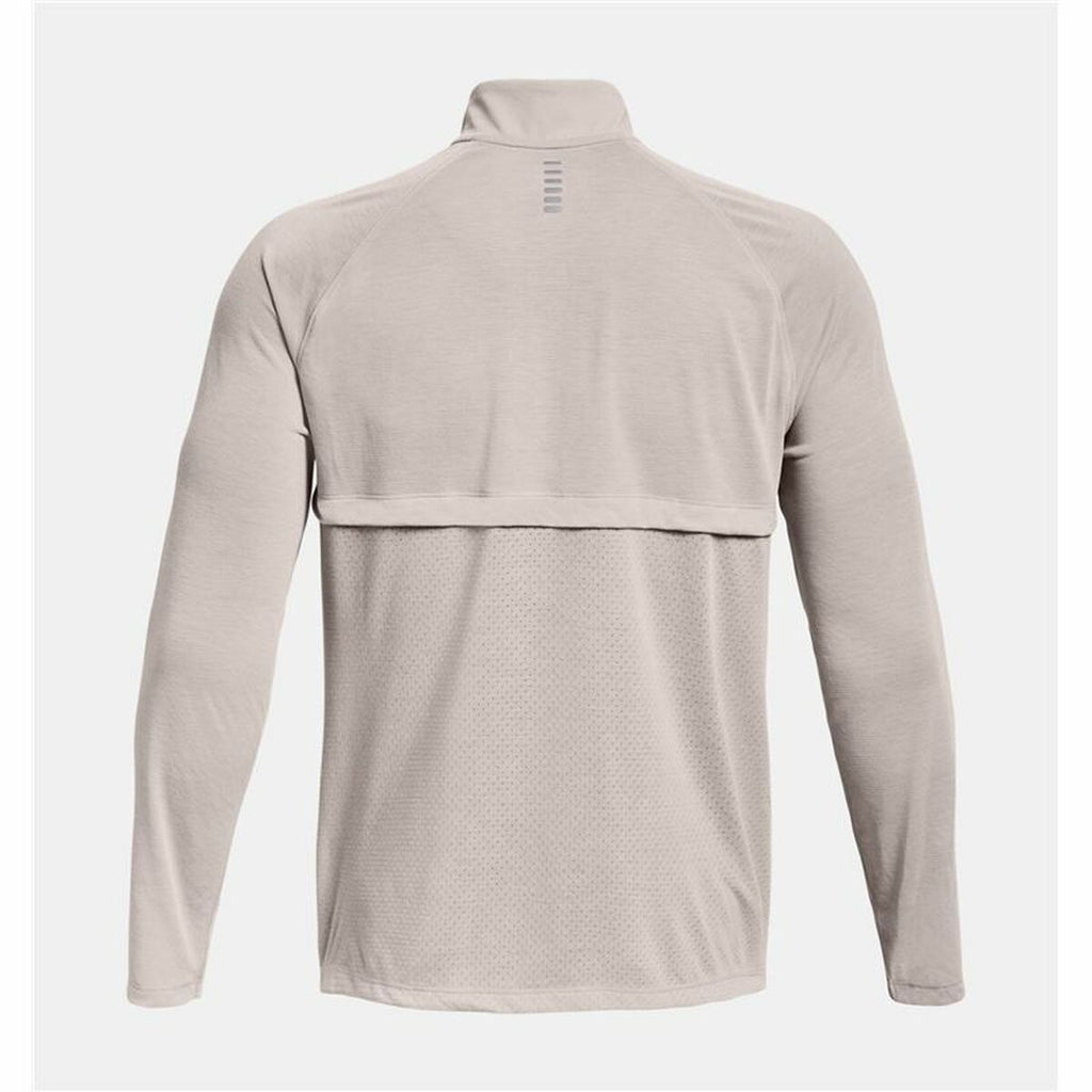 Under Armour Herren-Langarm-T-Shirt Streaker Run Beige – Produktansicht 2