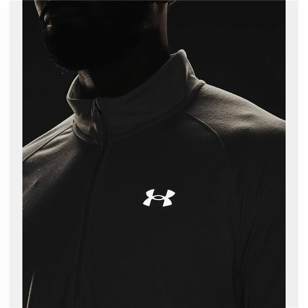 Under Armour Herren-Langarm-T-Shirt Streaker Run Beige – Produktansicht 5