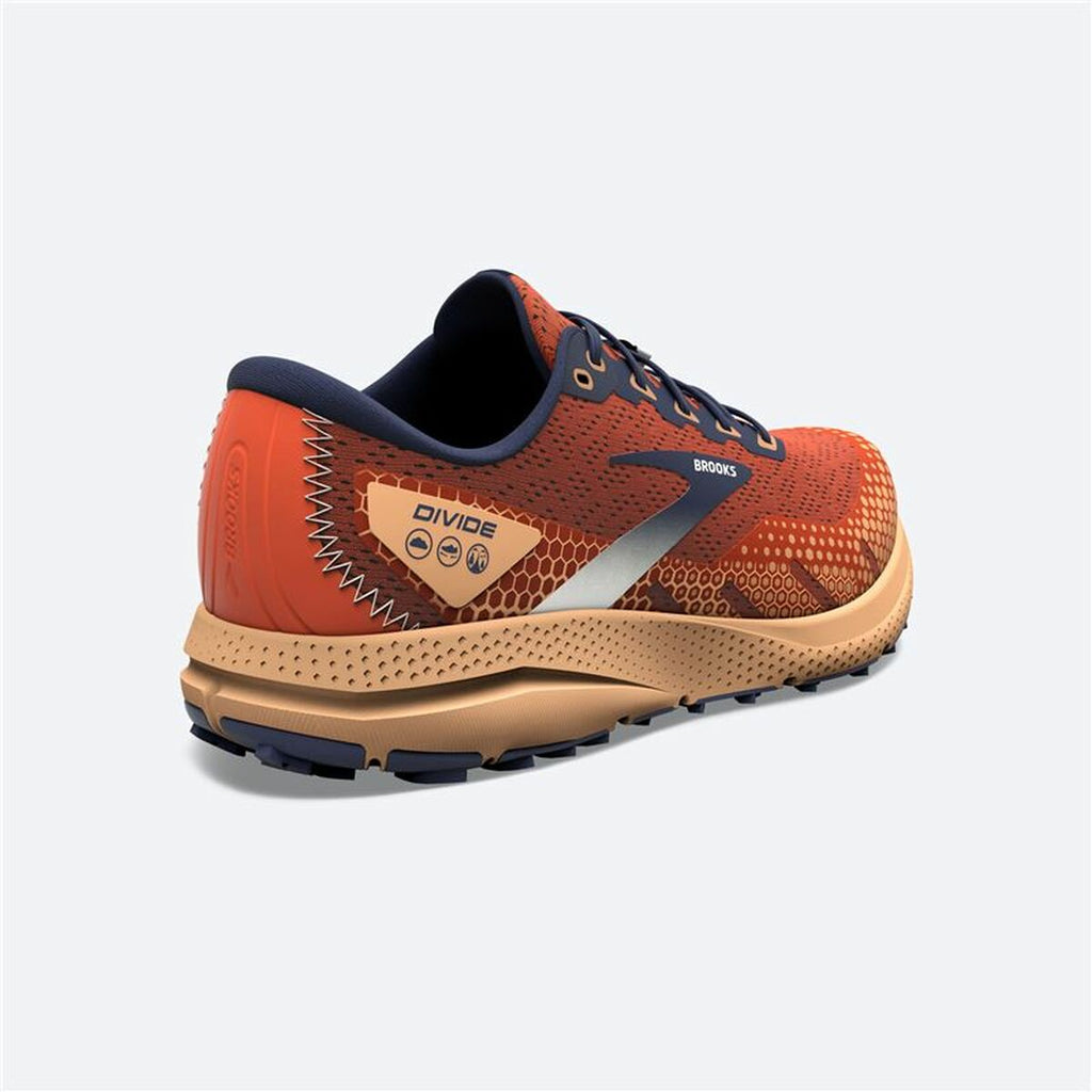 Brooks Divide 3 Men's Running Shoes - Orange - product view 12