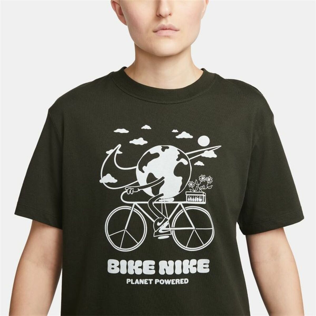 Nike Sportswear Women's T-Shirt - Brown - product view 8