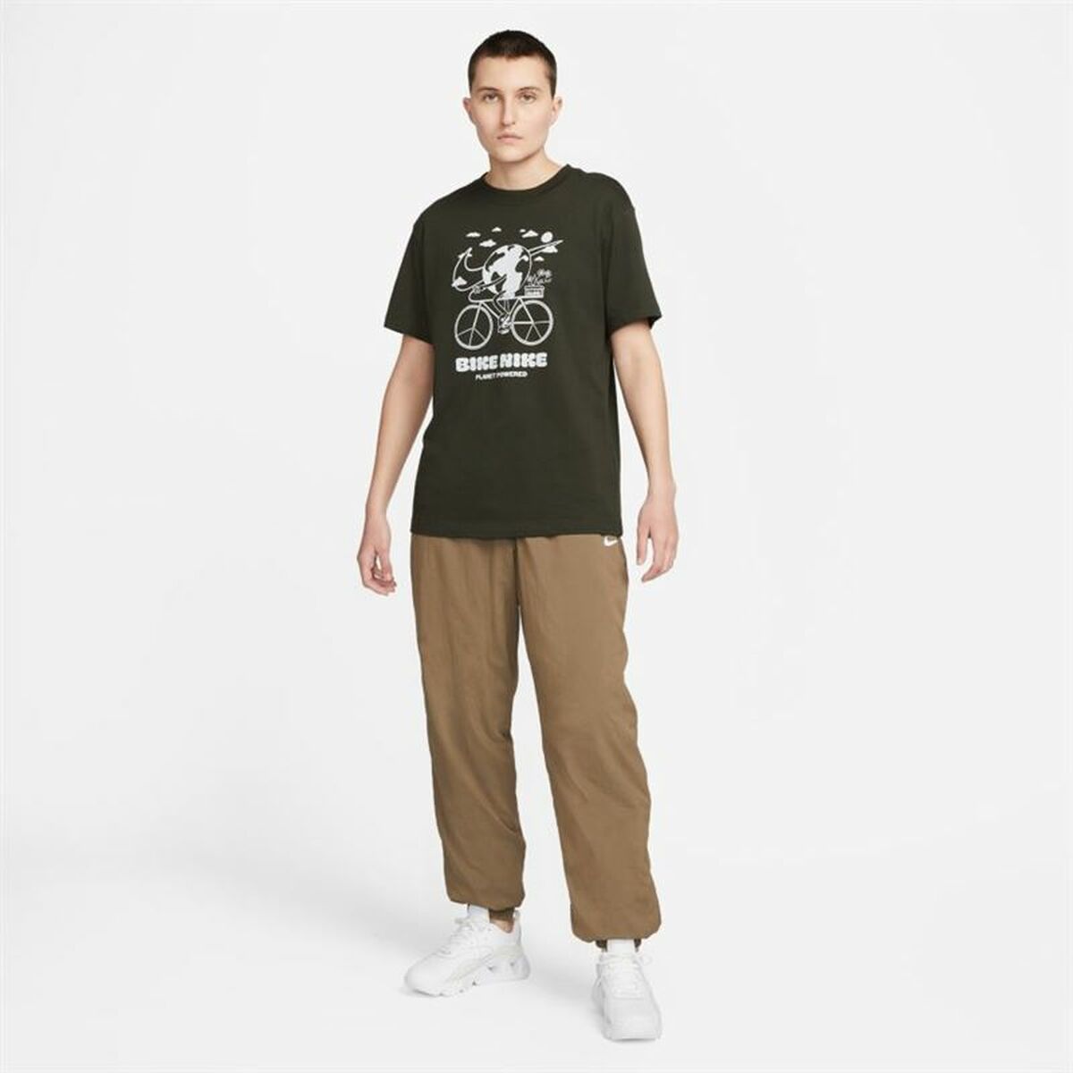 Nike Sportswear Women's T-Shirt - Brown - product view 5
