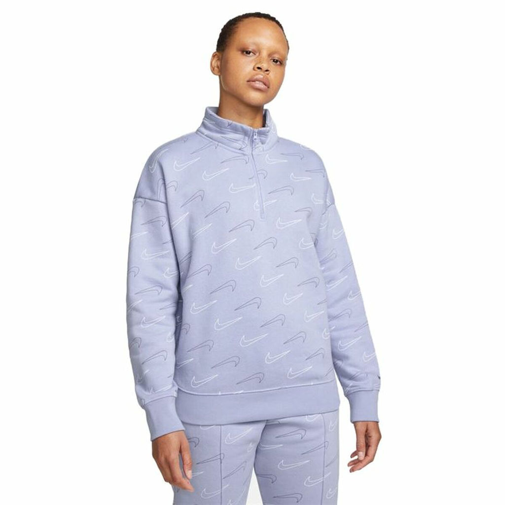 Nike Without Hood Women's Sweatshirt - Lilac