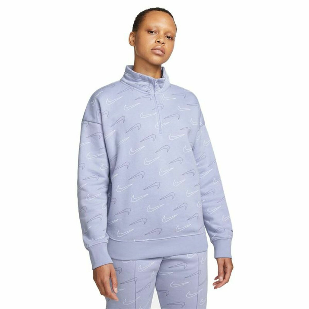 Nike Without Hood Women's Sweatshirt - Lilac - product view 3