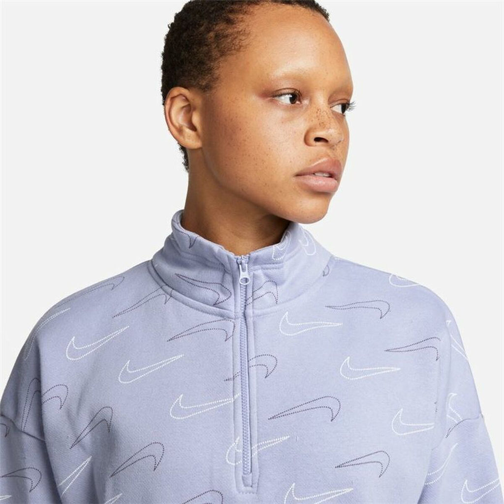 Nike Without Hood Women's Sweatshirt - Lilac - product view 16