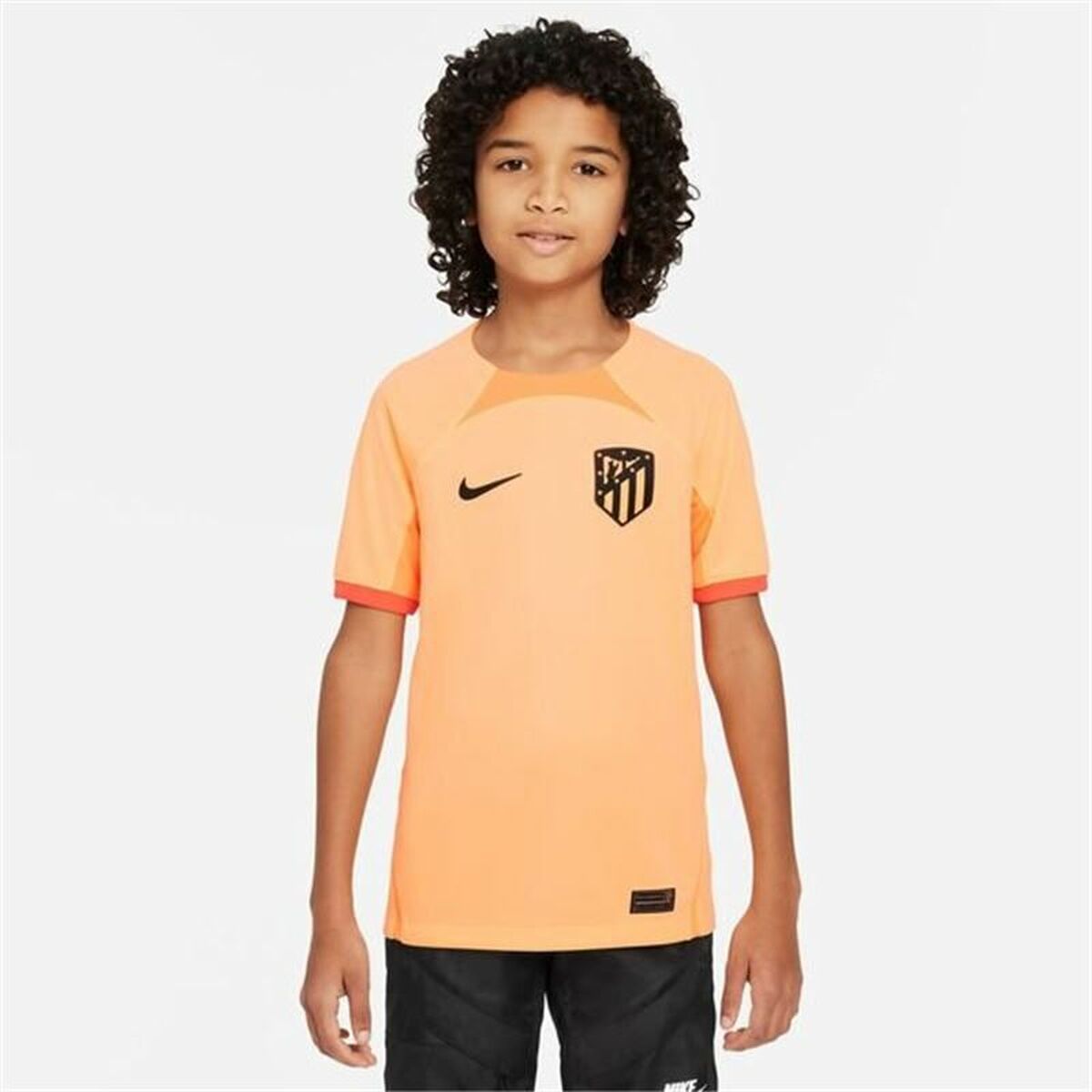 Nike Short-sleeved Football Shirt Atlético Madrid Men's Shirt - Orange - S6477154 - product view 7