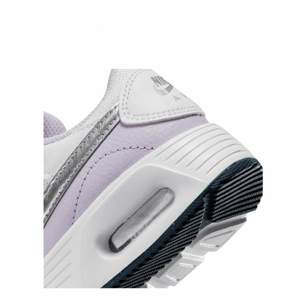 Nike Air Max SC Lilac Kids' Running Shoes - White - product view 6