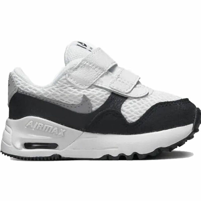 Nike Air Max Systm Baby Trainers - White, Black