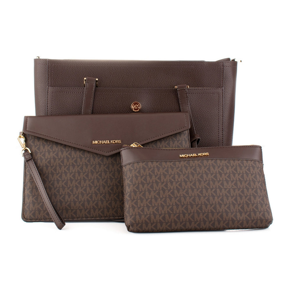 Michael Kors 35T1G5MT7T- X Purse - Brown - product view 3