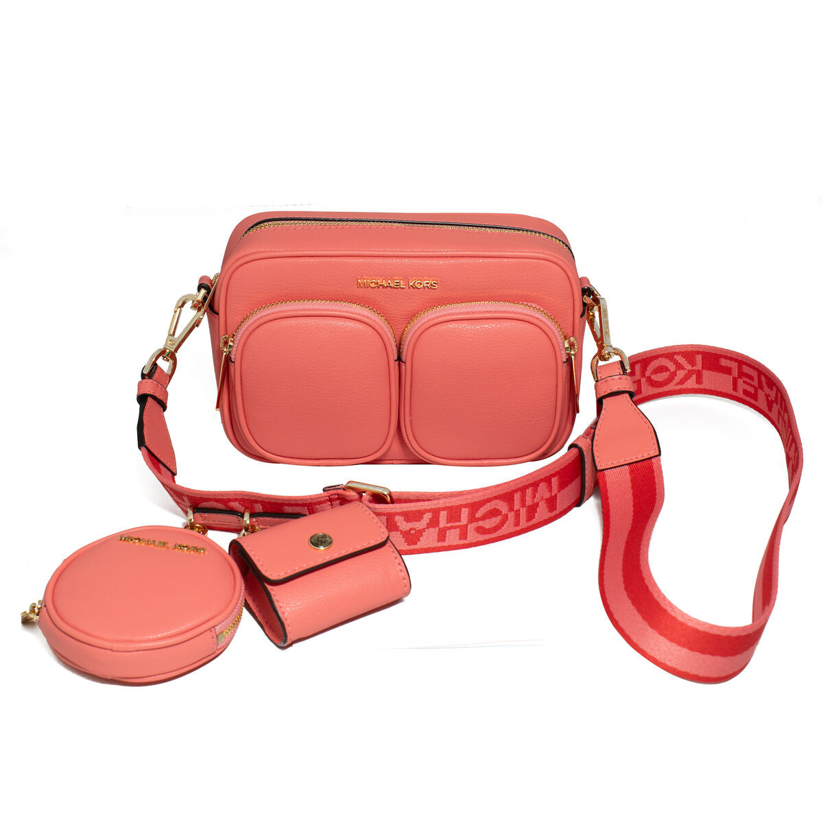 Michael Kors 35T2GTTC2L-GRAPEFRUIT X Handbag - Pink