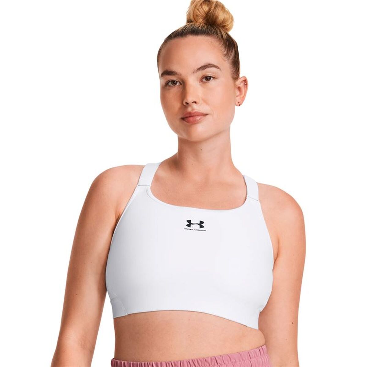 Under Armour Sport Bra Hg Weiß – Produktansicht 3