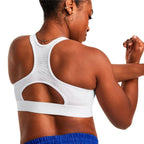 Under Armour Sport Bra Hg Weiß – Produktansicht 4