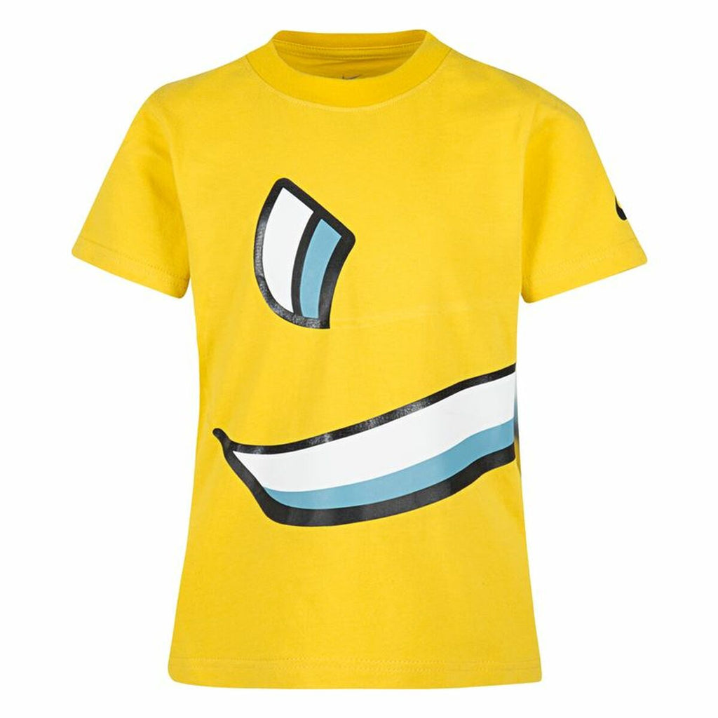 Nike Swoosh Knockou Kids' T-Shirt - Yellow - product view 4
