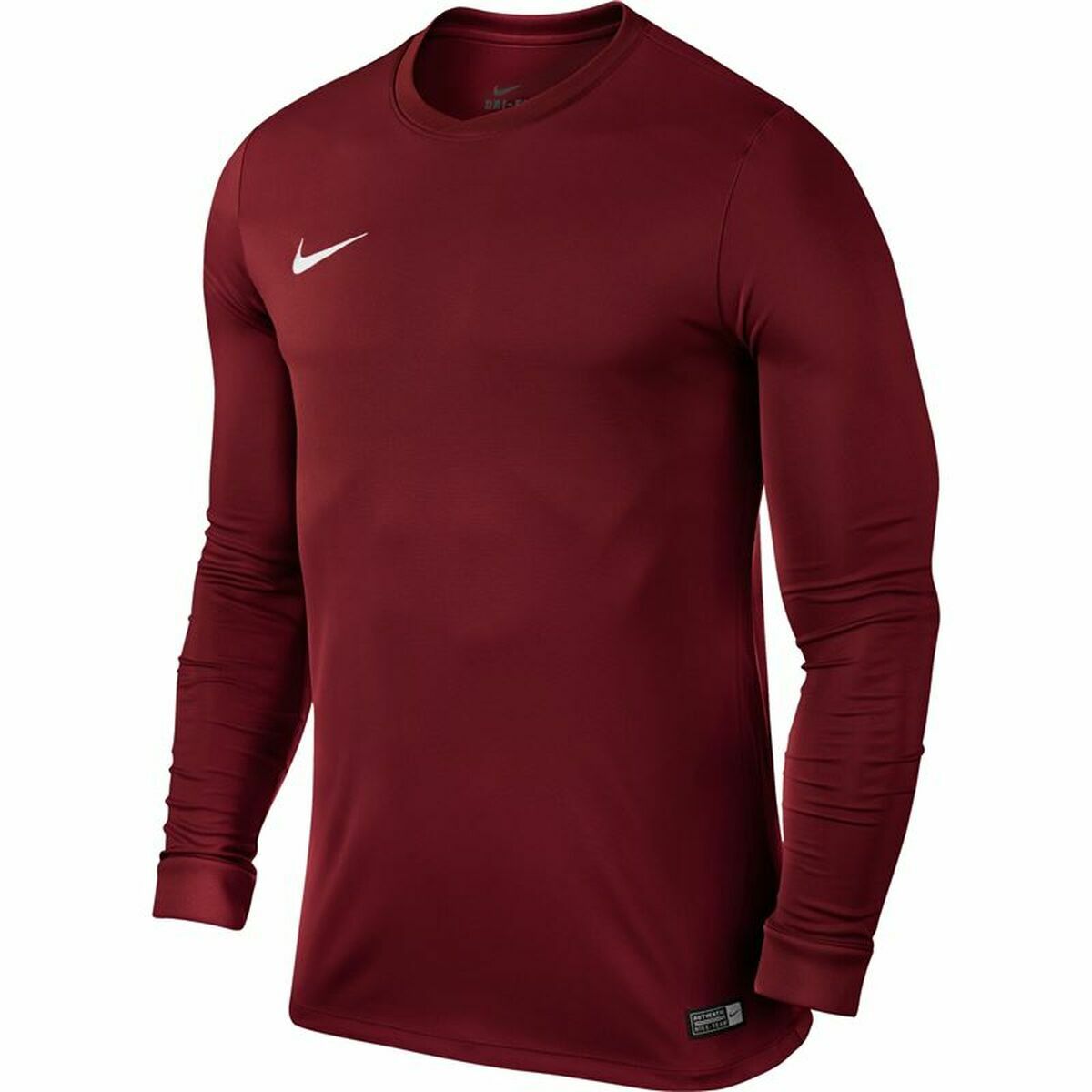Nike VI Dri-FIT Men's Long-Sleeve Shirt - Dark Red - product view 4