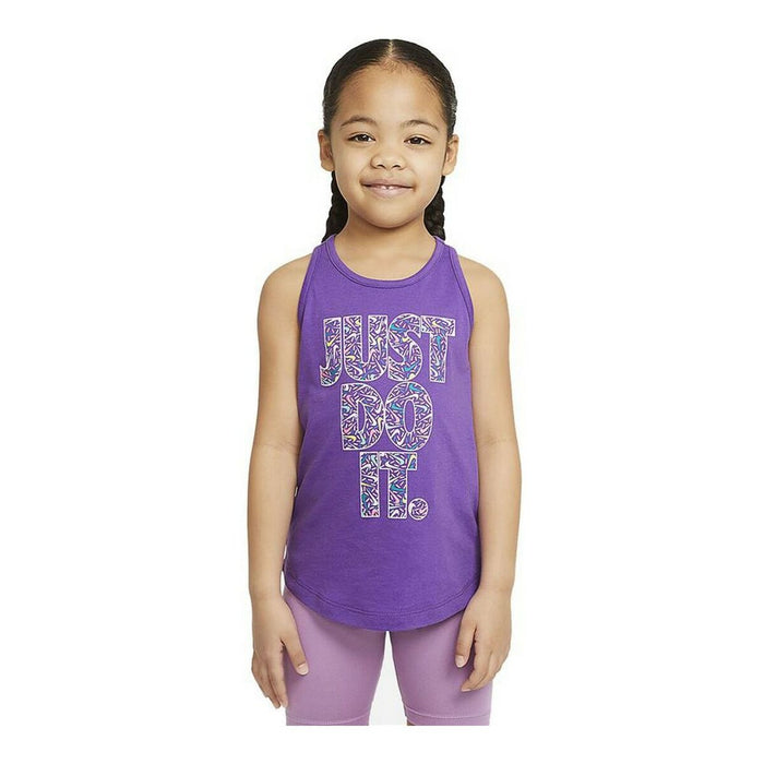 Nike Girls' T-Shirt - Purple