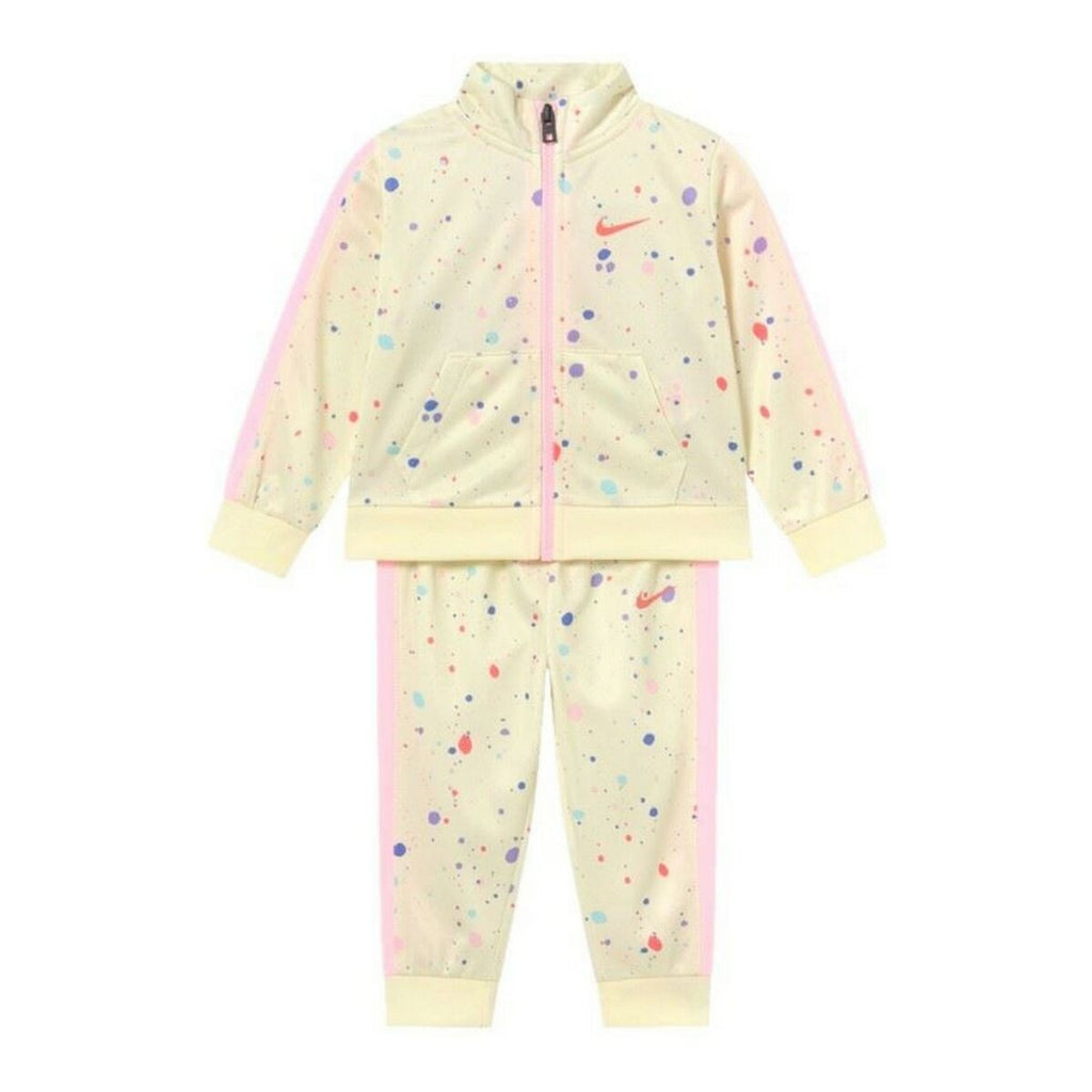 Nike Tricot Kids' Tracksuit - Beige - product view 2
