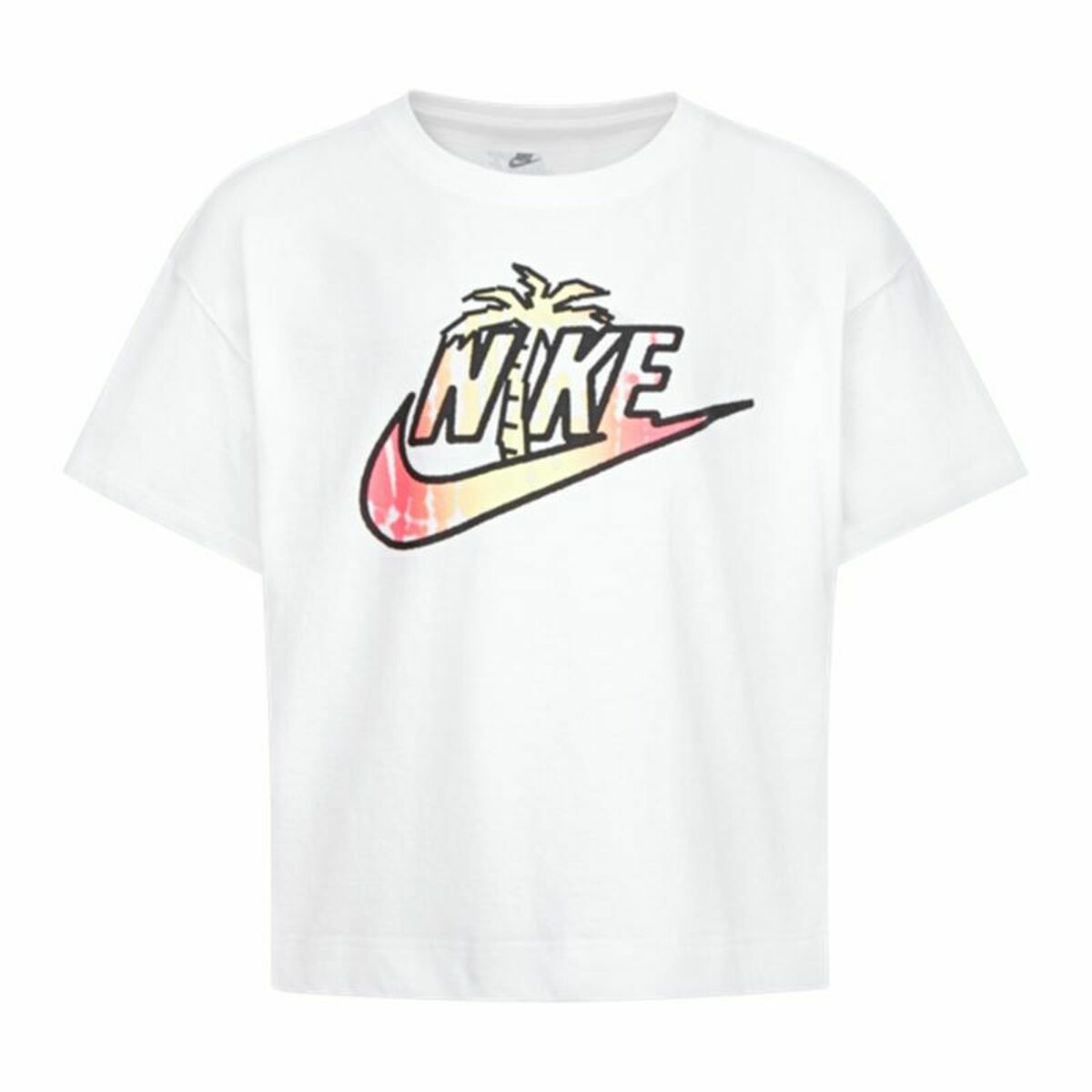 Nike Knit Kids' T-Shirt - White - product view 3