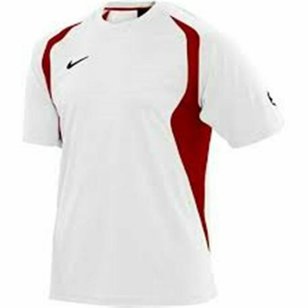 Nike Short-sleeved Football Shirt Striker Game White Men's Shirt - Red