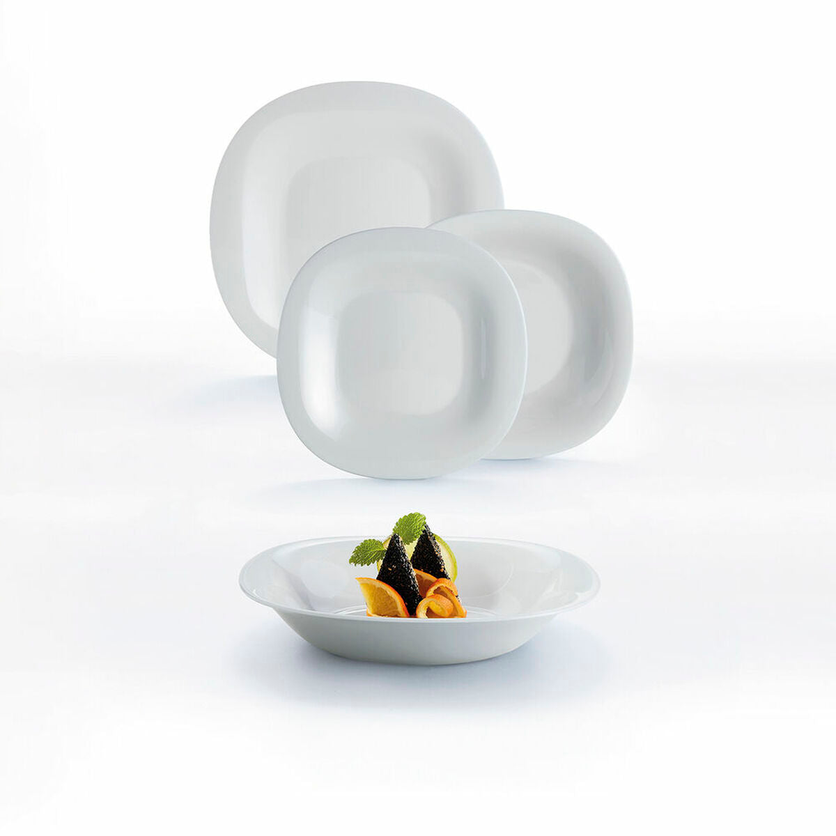 Luminarc Dessert dish Carine Grau Glas (Ø 19,5 cm) – Produktansicht 2