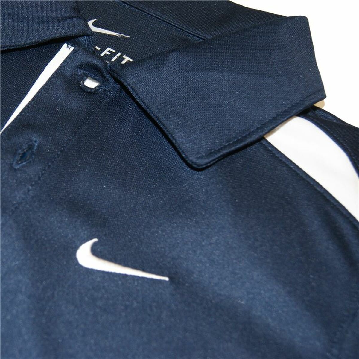 Nike Short Sleeve Dri-FIT Club Kids' Polo Shirt - Dark blue - product view 6