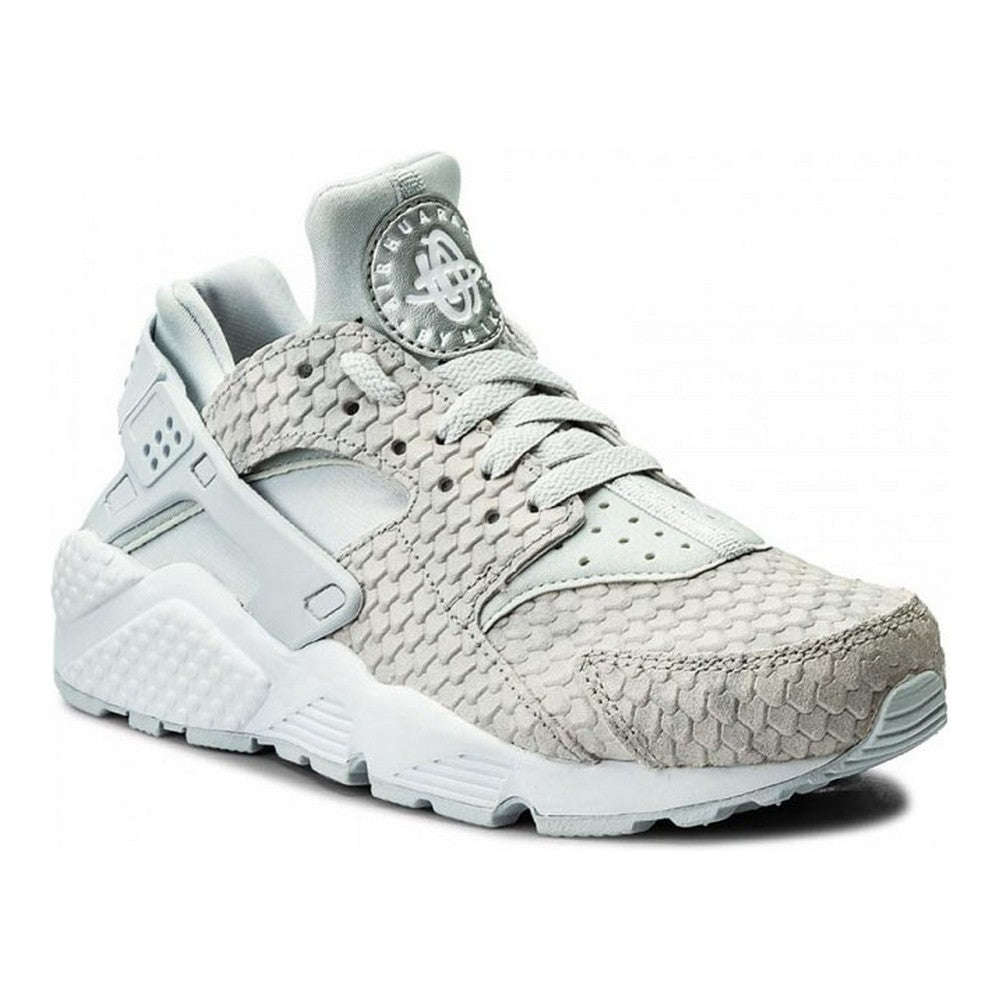 Nike Casual AIR Huarache RUN PRM 683818 014 Women's Trainers - White