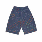 Nike Sprint AOP Kids' Swimwear - Dark blue