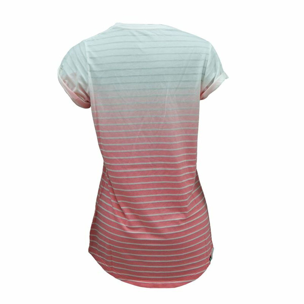 Nike SS Dip Dye Burnout White Women's T-Shirt - Red - product view 12