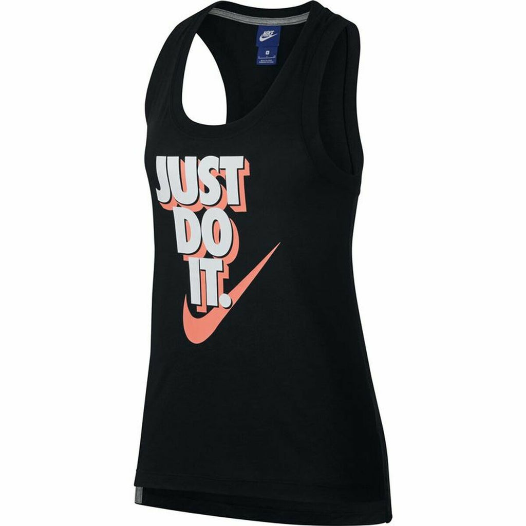 Nike Just Do It Women's Tank Top - Black - product view 4