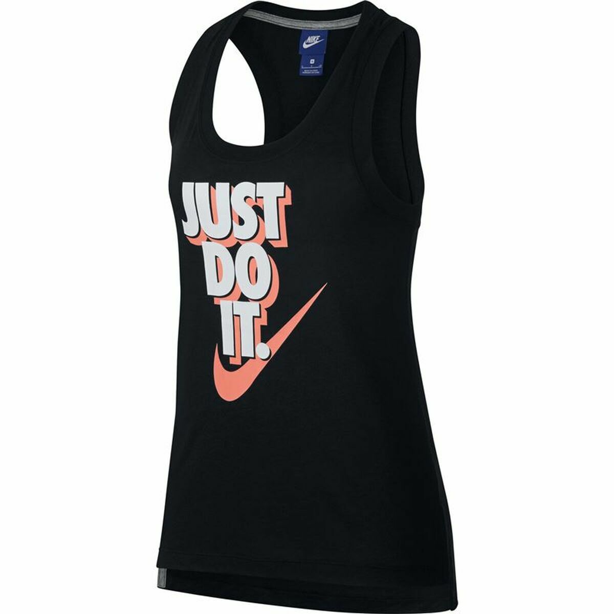 Nike Just Do It Women's Tank Top - Black - product view 3