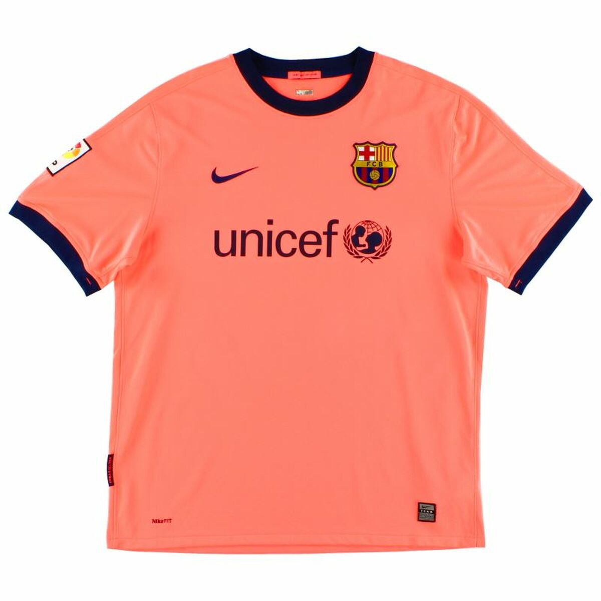 Nike Football Futbol Club Barcelona 10-11 Away (third Kit Kids' T-Shirt - product view 2