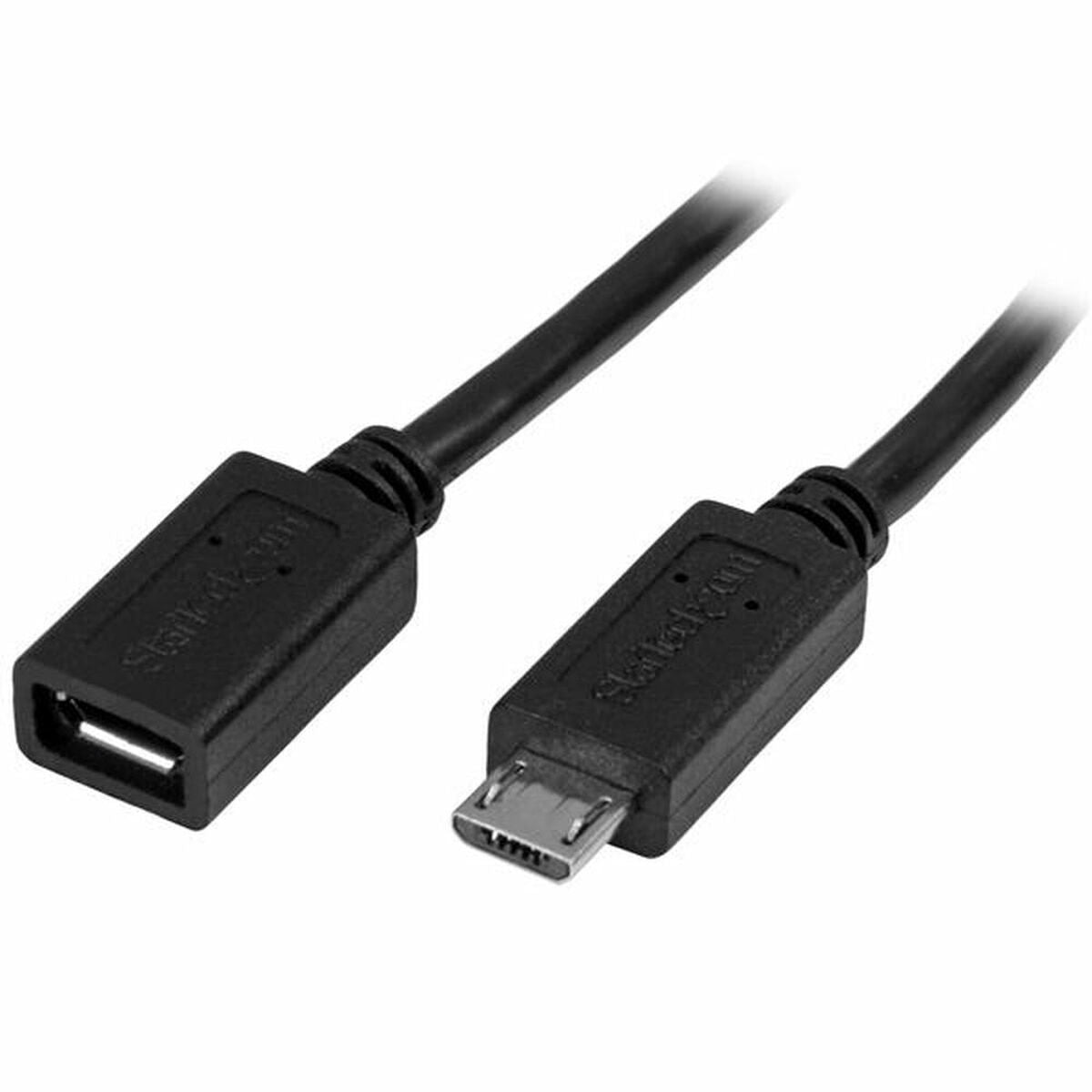Cable Micro USB Startech USBUBEXT50CM Schwarz – Produktbild 1