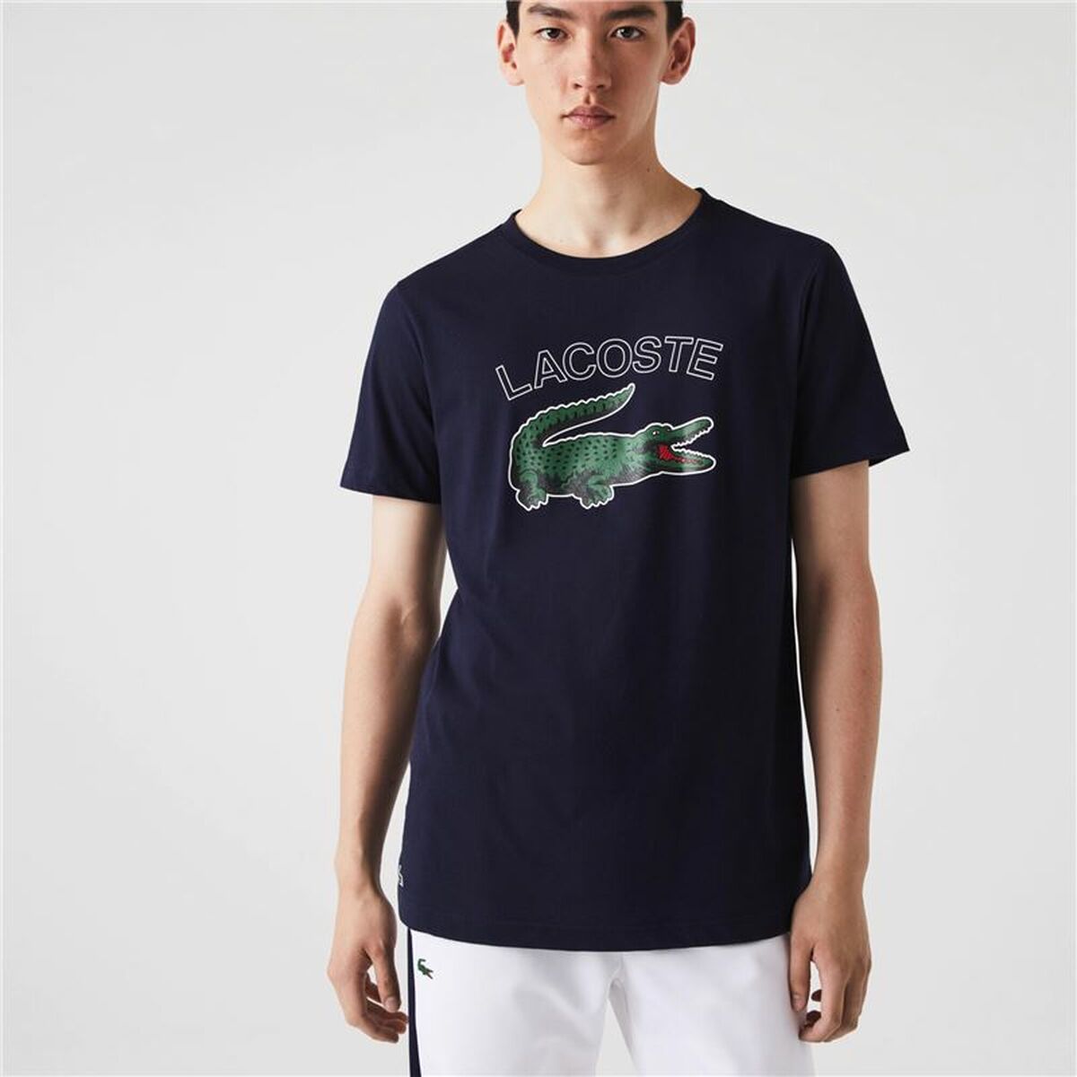 Lacoste Men's T-Shirt - Navy Blue - product view 13