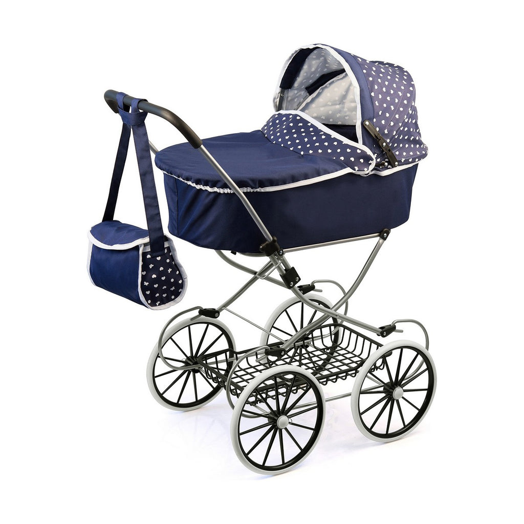 Reig Puppenwagen Classic Deluxe Blau – Produktansicht 1