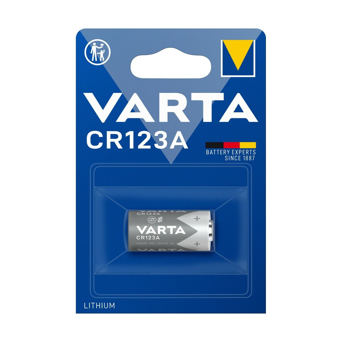 Battery Varta CR123A 3 V 3 V – Produktbild 1