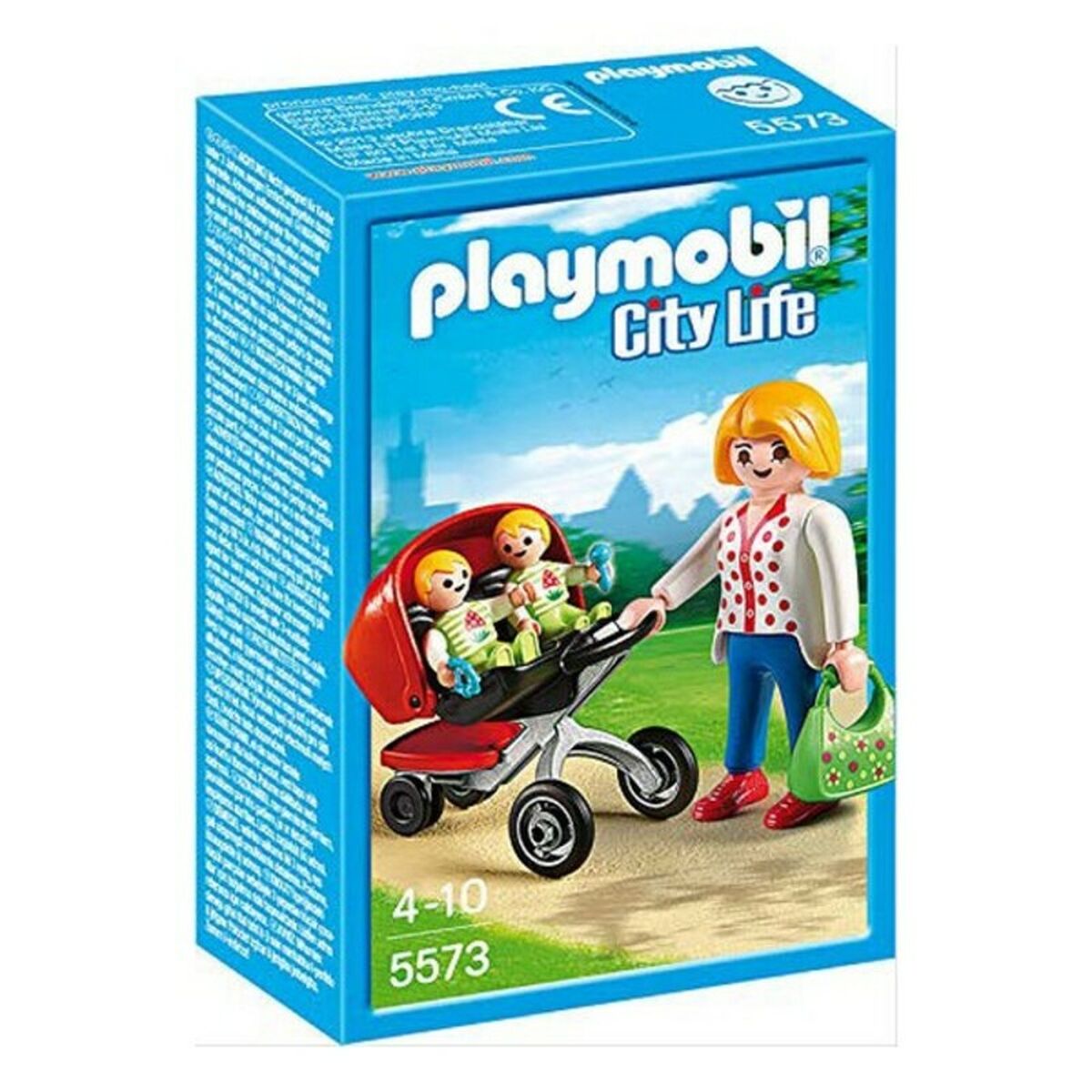 Playmobil Playset City Life Mama mit Twin Cart 5573 – Produktansicht 1