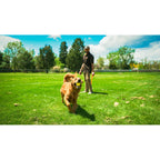 Hunter Ball Launcher für Dogs Gelb Orange Rubber Ball – Produktansicht 5