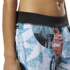 Reebok Sportshorts für Damen Wor Moonshift Sky Blau – Produktansicht 4