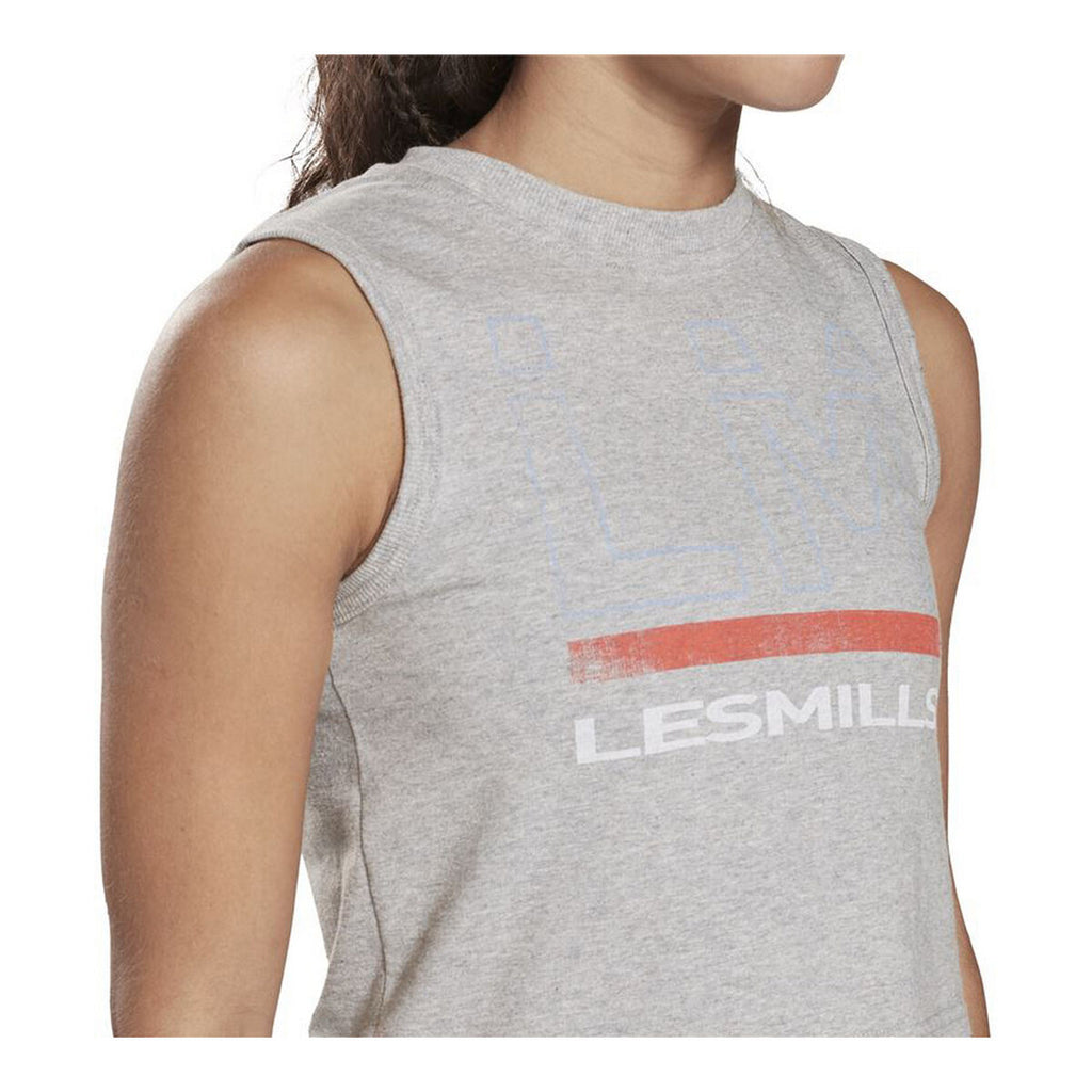 Reebok Damen Ärmellos T-Shirt Les Mills® Graphic – Produktansicht 17