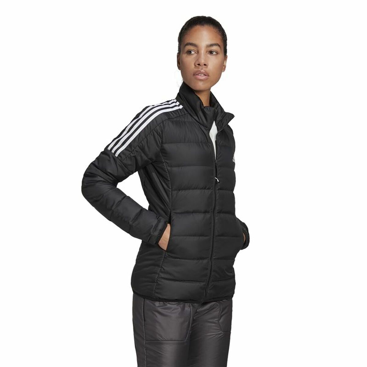 Adidas Essentials W Women's Jacket - Black - product view 7