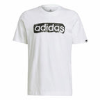 Adidas Brushstroke Logo Men's T-Shirt - White - product view 3