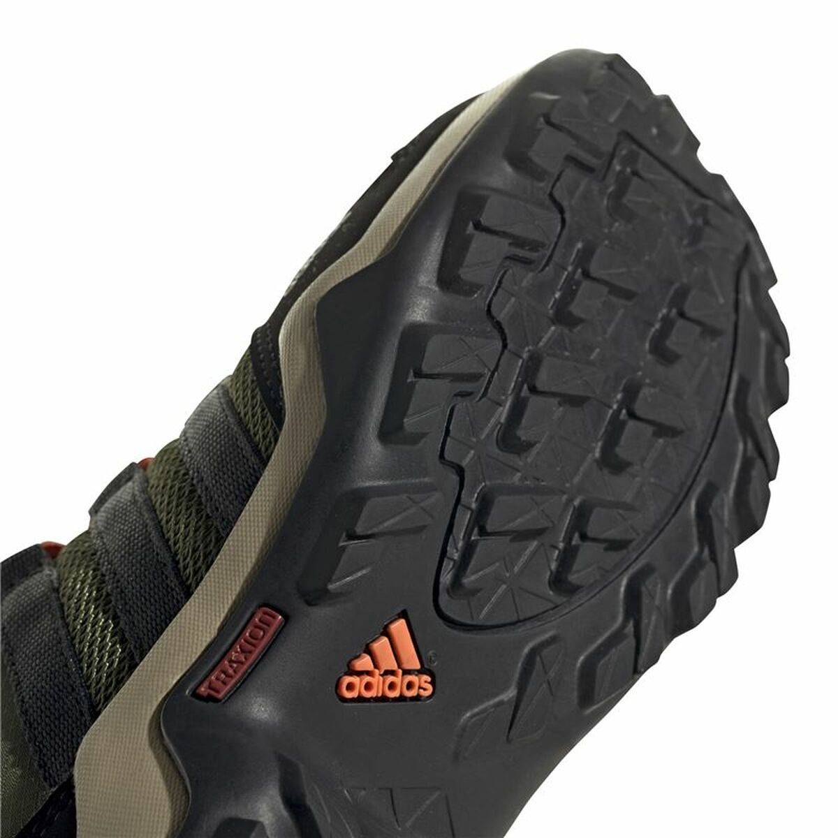 Adidas Terrex AX2R K Kids' Trainers - Olive - product view 5