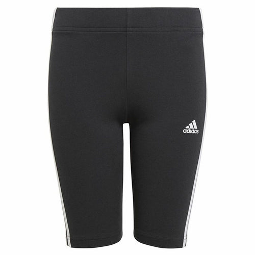 Adidas Essentials 3 Stripes Girls' Leggings - Black – product image 1