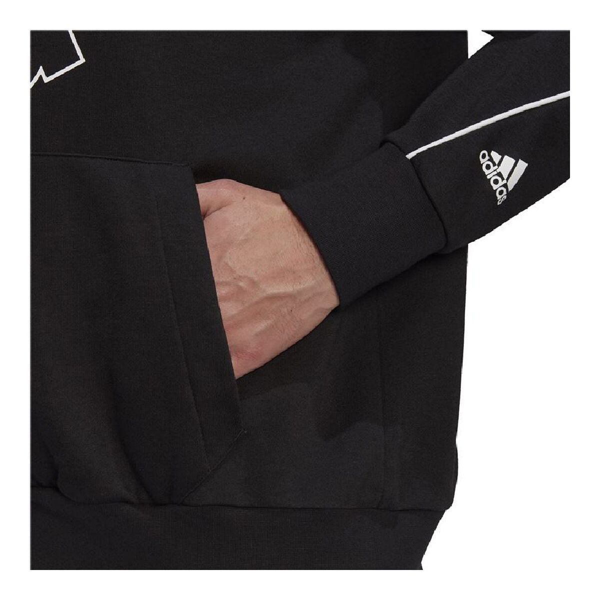Adidas Giant Men's Hoodie - Black - product view 3